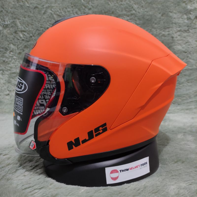 [TERLARIS] READY STOK NJS KAIROZ | NJS KAIROZ WHITE | NJS KAIROZ GREY | NJS KAIROZ SOLID | NJS KAIROZ BLACK | NJS KAIROZ BLUE | NJS KAIROZ RED | NJS KAIROZ GREEN | HELM NJS HALF FACE | NJS KAIROZ PINK | KYT KYOTO | SARANG HELM-1