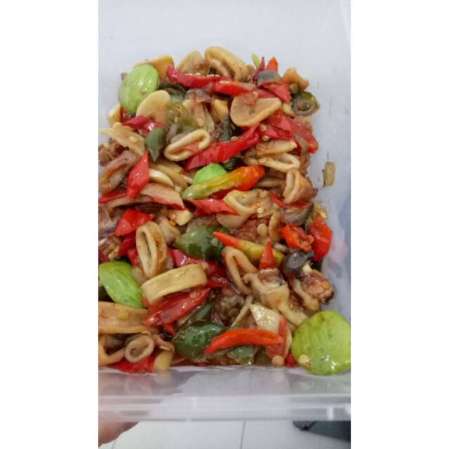 

Oseng cumi asin