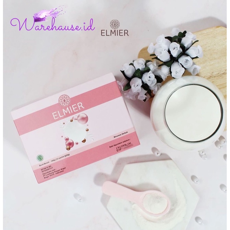 ELMIER COLLAGEN 100% ORIGINAL/ COLLAGEN DRINK ELMIER/MINUMAN COLLAGEN ELMIER ORIGINAL