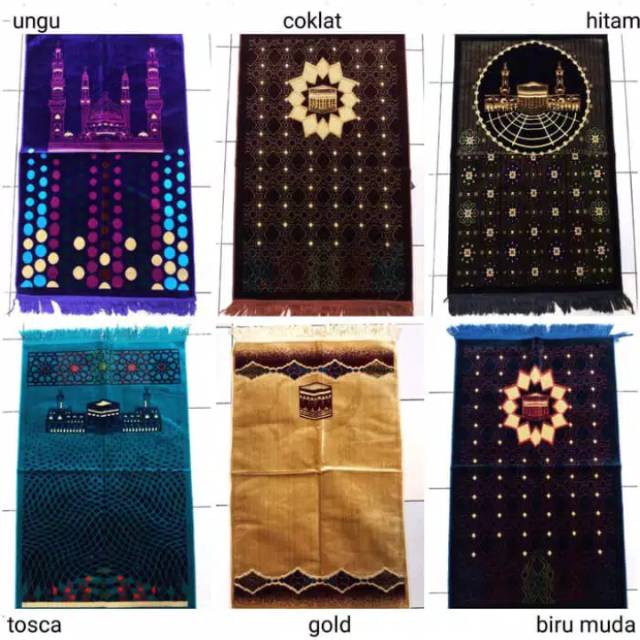 Sajadah turkey alif premium / cod sajadah alif