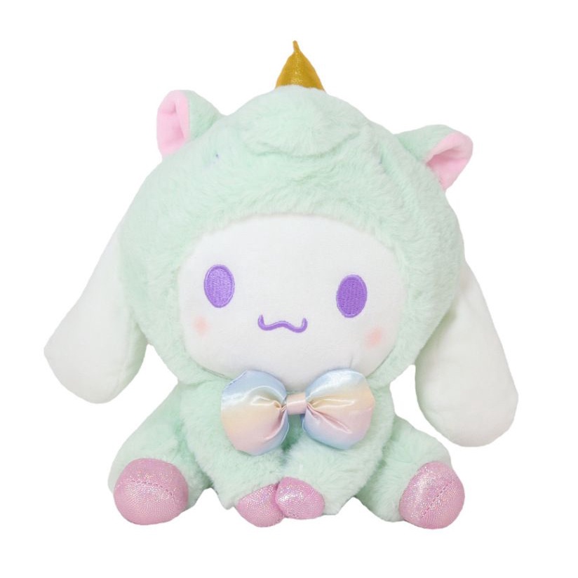 MAINAN BONEKA MELODY HELLO KITTY CINNAMOROLL POCHACCO DOG POMPOMPURIN KUROMI KOSTUM UNICORN IMPOR