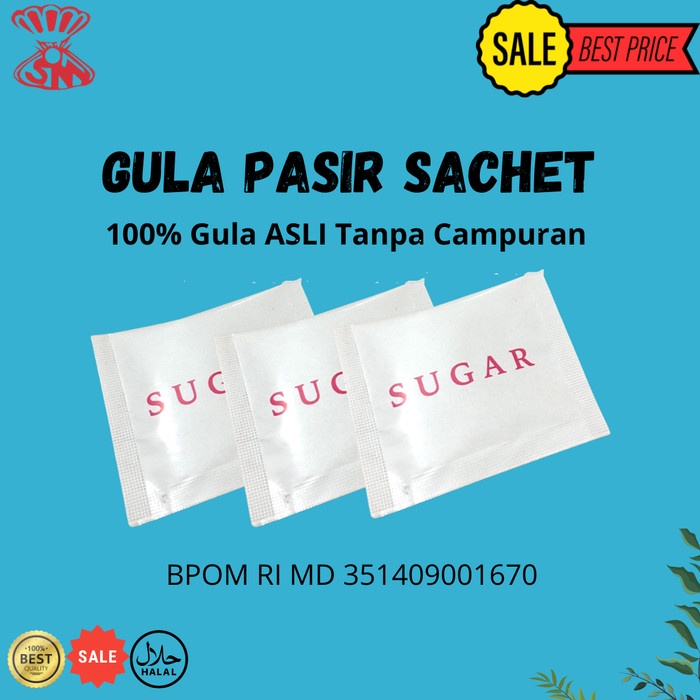 

Gula Pasir Putih Kristal Sachet Murah Original Sinar Mutiara