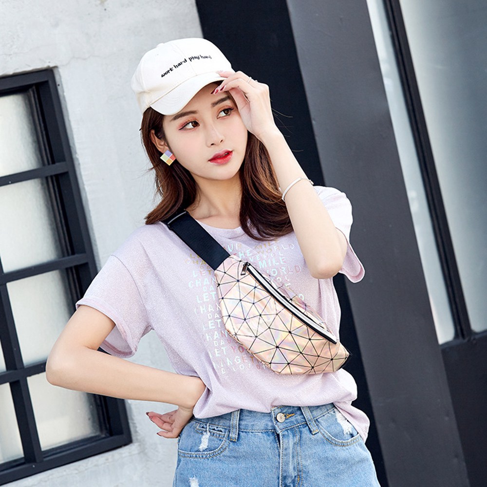 Women Waistbag/Beltbag/Bumbag Tas Pinggang Selempang Waist