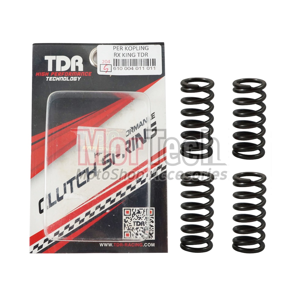 TDR Paket Per Pir Kopling dan Plat Kampas Kopling / Kain Klos CLutch Spring RX King RXZ RXKING RXK NEW RXS SPESIAL 4 Spring-PER KOPLING SAJA