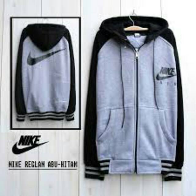 JAKET HOODIE RAGLAN PRIA JAKET BOMBER COWOK