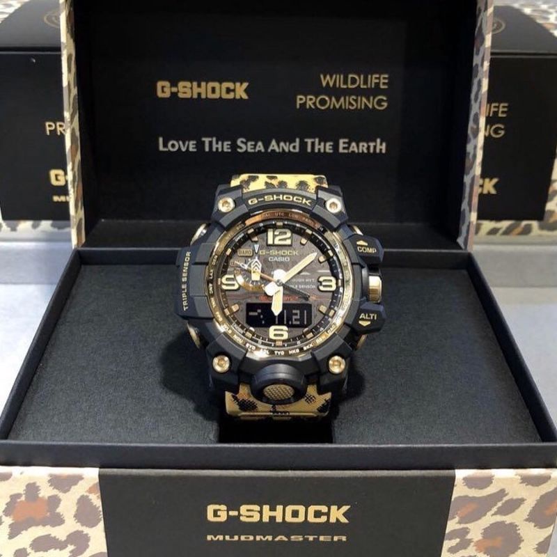 JAM TANGAN PRIA G-SHOCK GWG-1000WLP-1ADR WILDLIFE PROMISING LIMITED