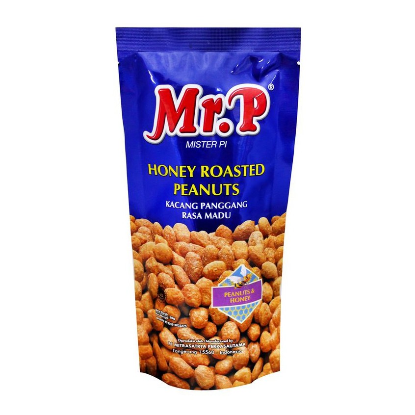 

Mr.P Kacang Madu 80 gr