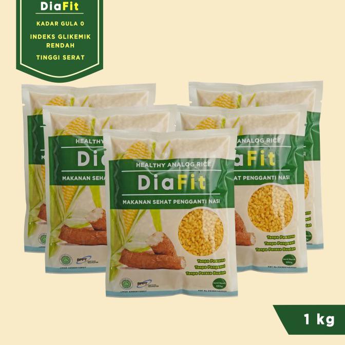 

Ready Stok Diafit Analog Rice - 1 kg Terlaris