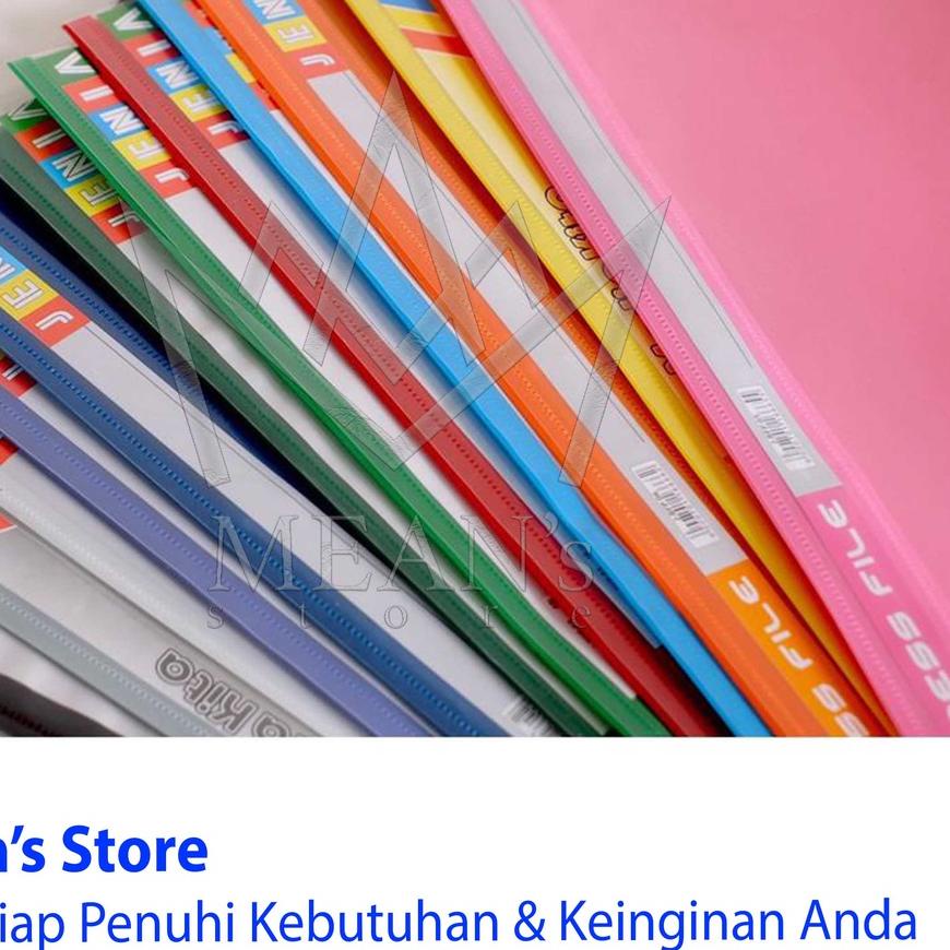 

Harga Terjangkau ♕ Bussines File Jenia Ukuran Folio (F4) Polos / Map Snelhekter Acco''