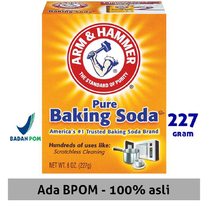 

Baking Soda Asli Usa Merk Arm & Hammer Baking Soda 226Gr