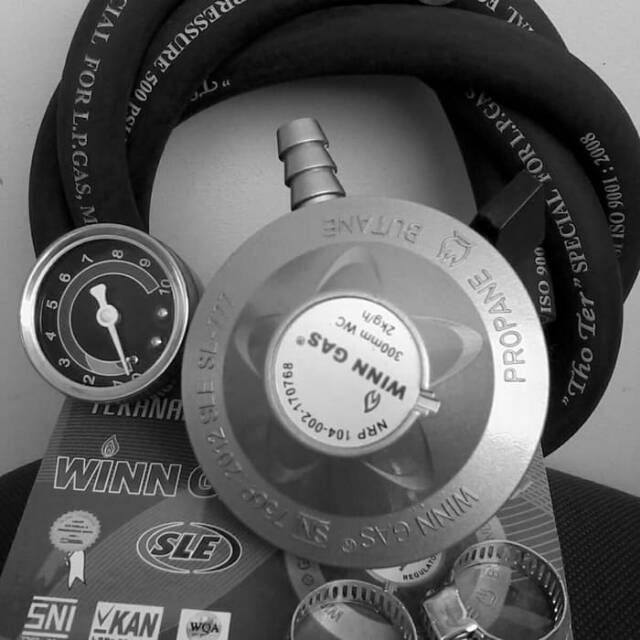 Regulator Gas matic Biosave Winn Gas SLE 777 Selang gas  500 Psi terbaik