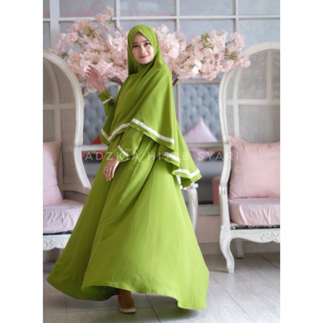 Set Gamis Justmine By Adzkia Hijab Syar'i