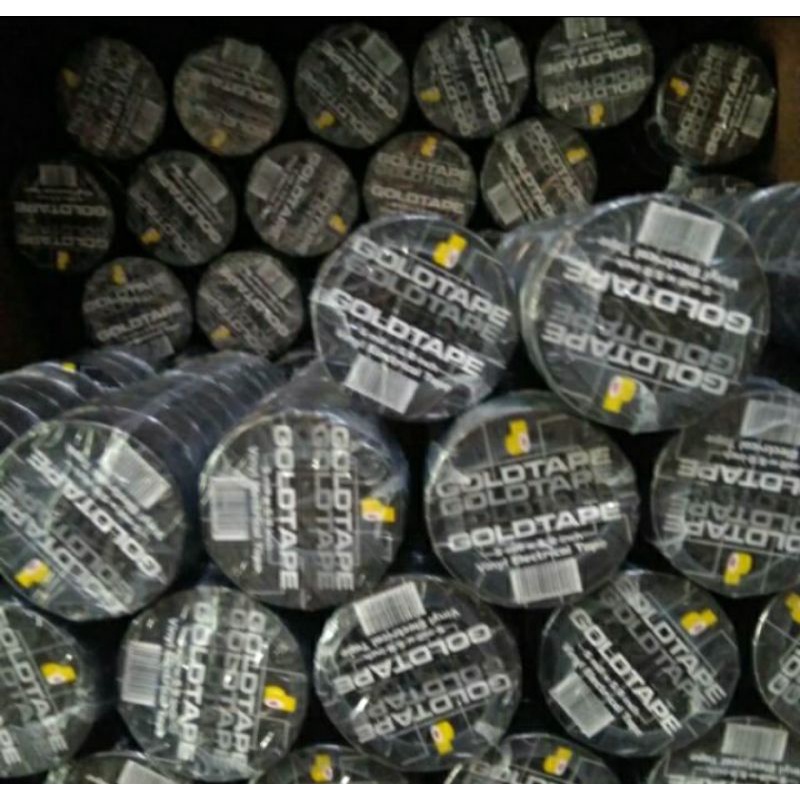 

Goldtape/isolasi/Kecil/Hitam10pcs1Rol