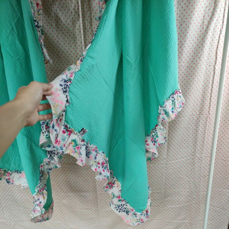 Bedong Muslin Ruffle (Muslin Swaddle)