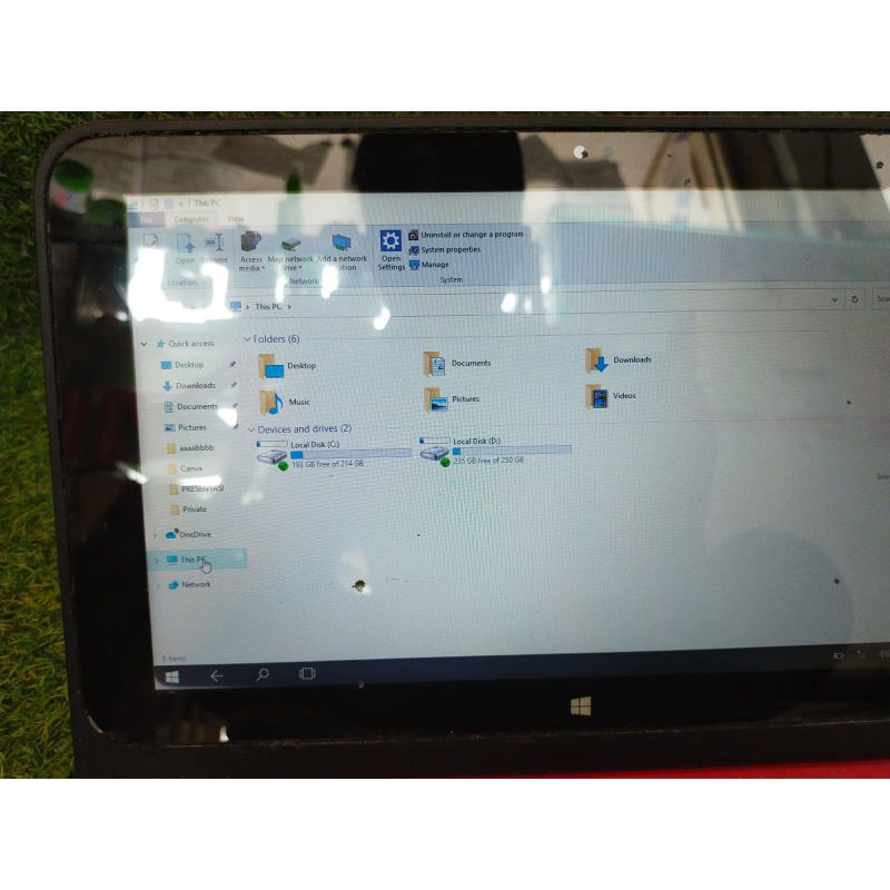 Notebook HP Pavilion 11 X360 Ram 4gb HDD 500gb intel Celeron (R78)