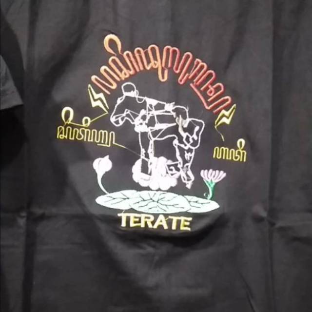 Kaos sh terate bordir