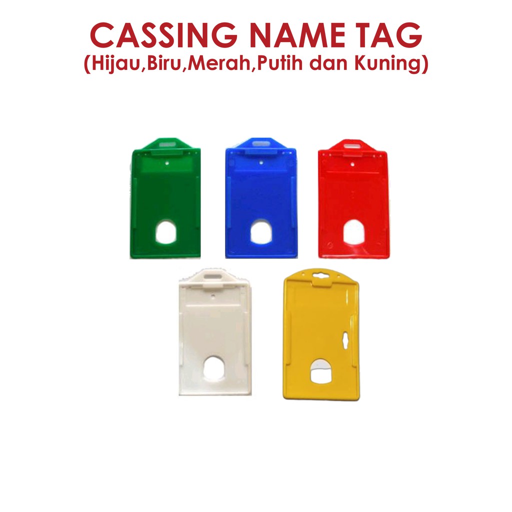 

CASING NAME TAG BAHAN PLASTIK WARNA