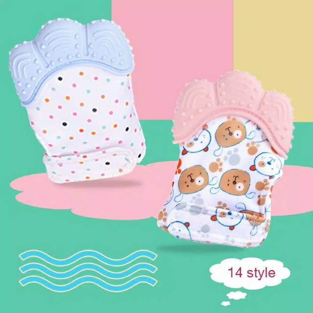 Sarung tangan bayi / baby teether / gigitan bayi