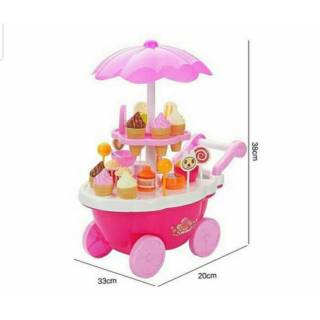 JARKIDSEDU ICE CREAM SWEET SHOP MAINAN  KERETA JUALAN ES  