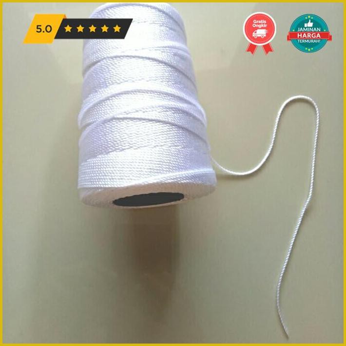 

Kerajinan Tangan Tali Nilon Ukuran 27 Bahan Rosario - Putih Promo