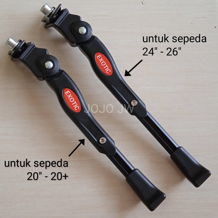 Jagang Jagrak Standar Tengah Sepeda Lipat Minion Bmx MTB 16 20 26 27.5 - EXOTIC 20 - 20+