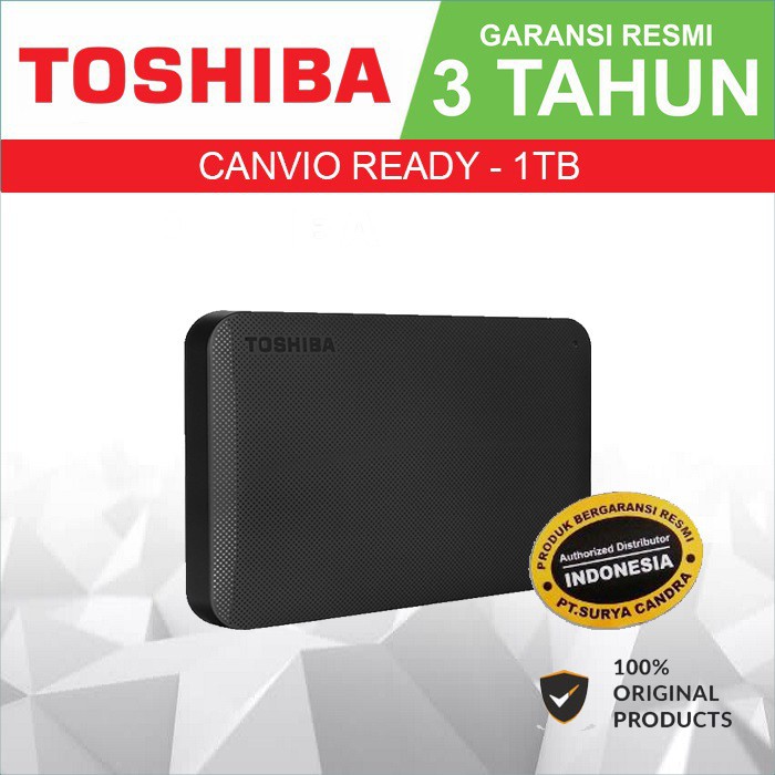 HDD Eksternal Toshiba Canvio Ready 1TB