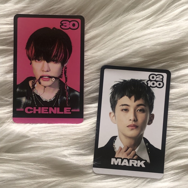 NCT DREAM “GLITCH MODE” TRADING CARD B VER - glitch mode trading card mark, chenle concept