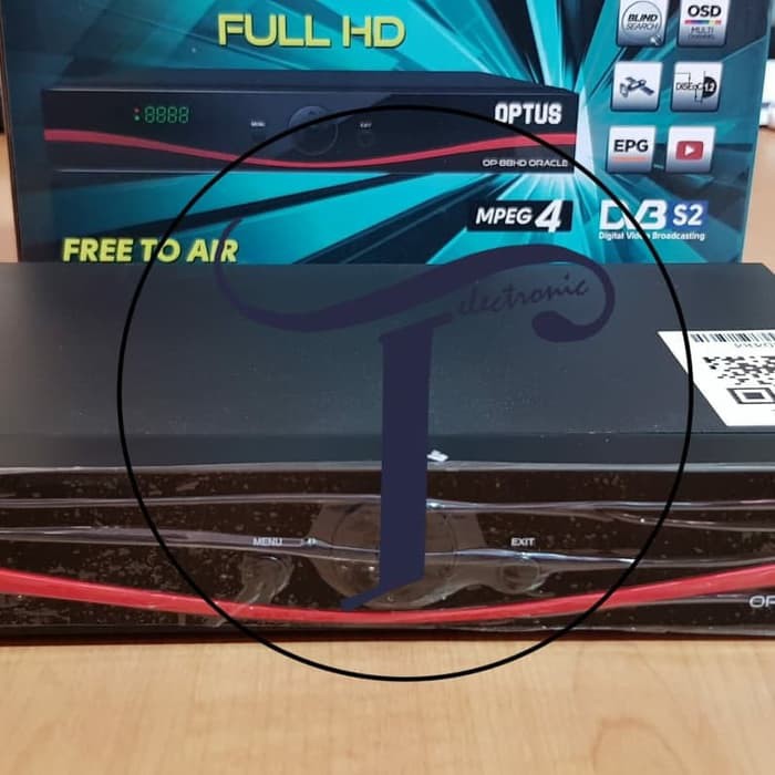 Dijual Receiver Optus Op 88 HD Oracle Ninmedia Diskon