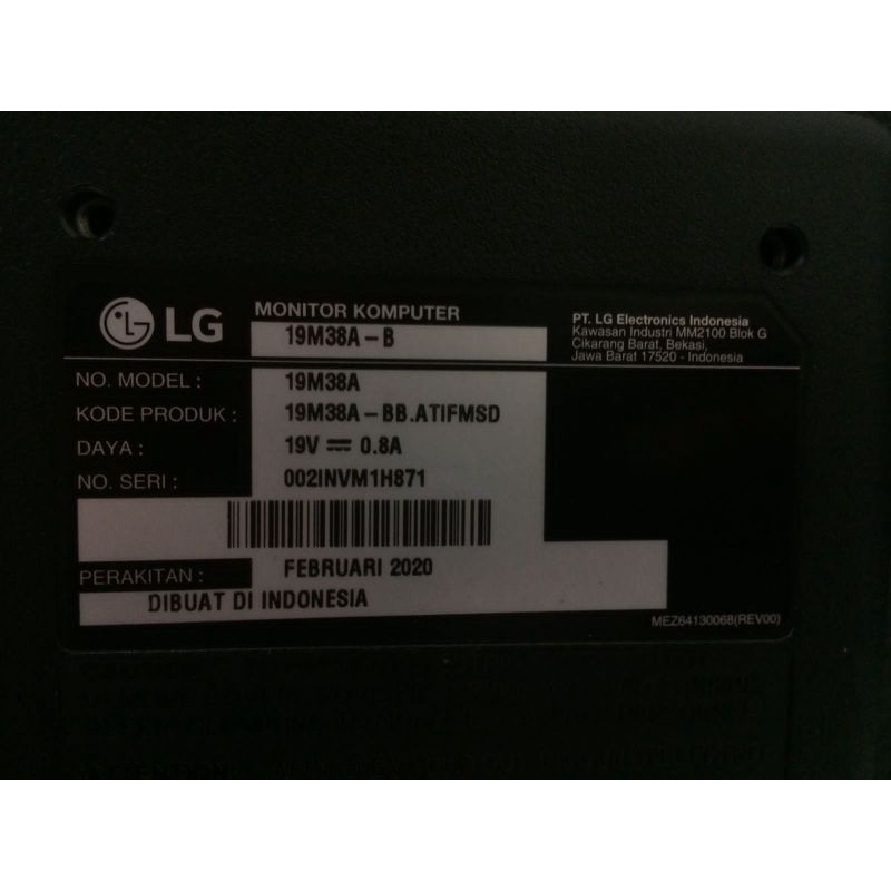 komputer lengkap core i5 LG