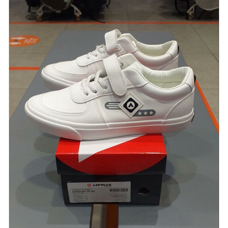 Airwalk kids putih dan tas skechers original