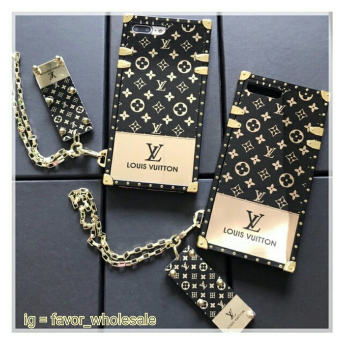 Hot Sale LV TRUNK CASE OPPO A3S F5 F7 F9 A7 VIVO Y71 V7 V11 Y91 Y95 V11 pro