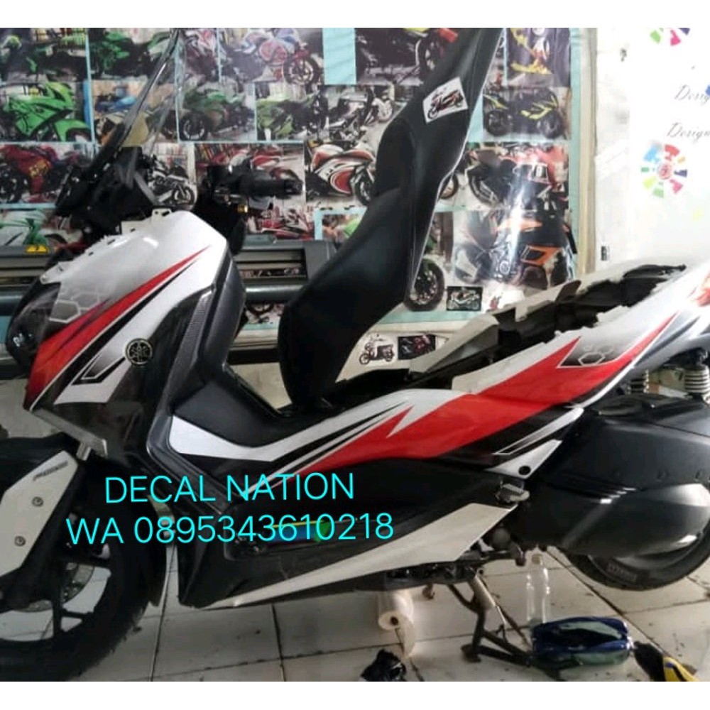 sticker decal xmax 250  Terlaris