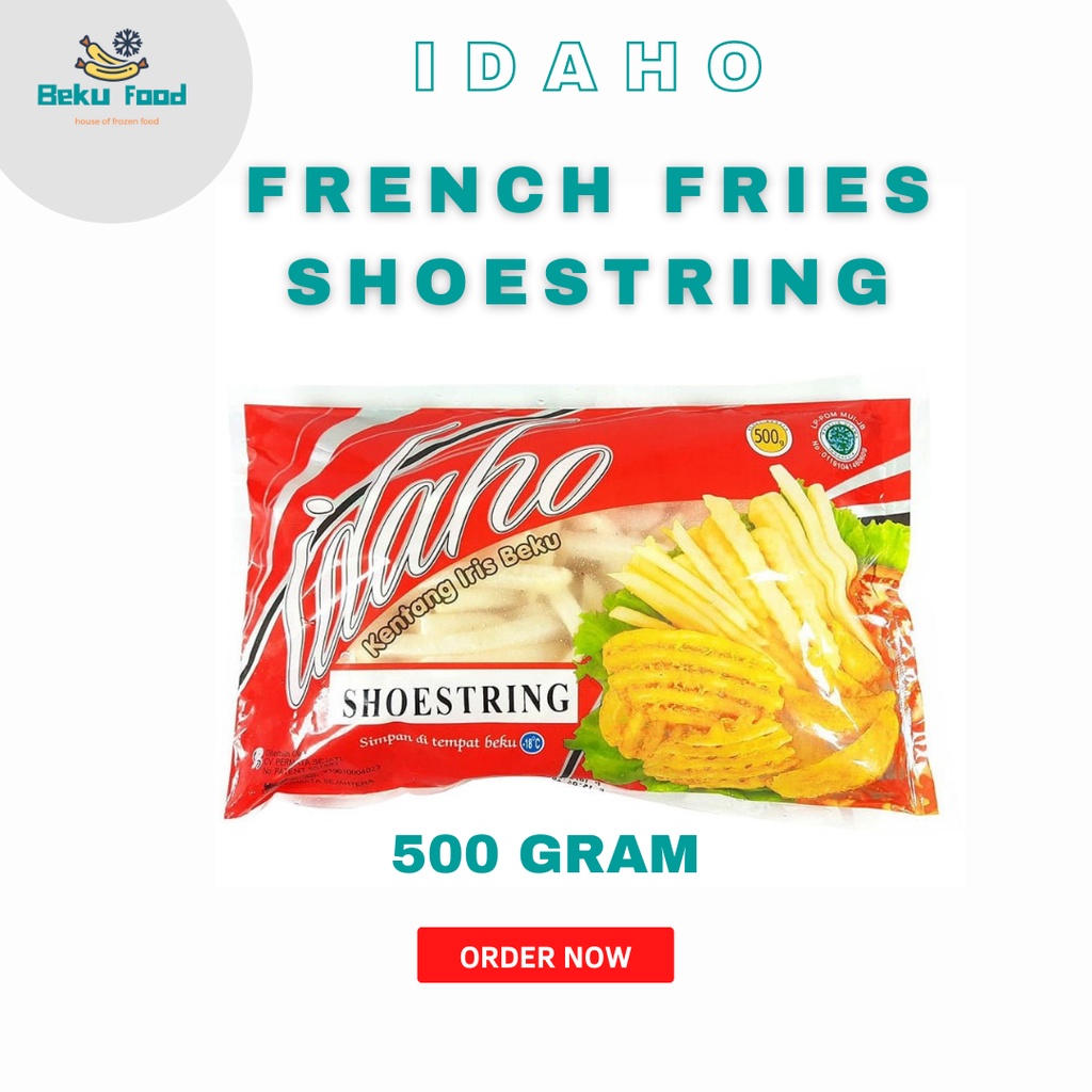 

FRENCH FRIES IDAHO SHOESTRING 500 GRAM