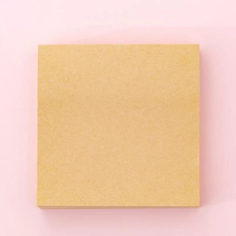 [MIUKIEE] STICKY MEMO PAD VINTAGE GRID Sticky Memo-D
