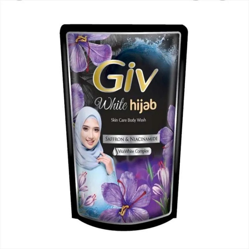 GIV Body Wash Refill 60ML (UKURAN KECIL) BPOM ORIGINAL / Giv Sabun Mandi Cair Pouch by AILIN