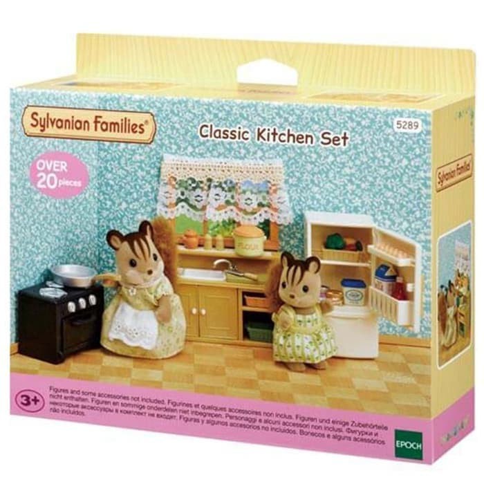 EPOCH, Sylvanian Families Classic Kitchen Set miniatur dapur