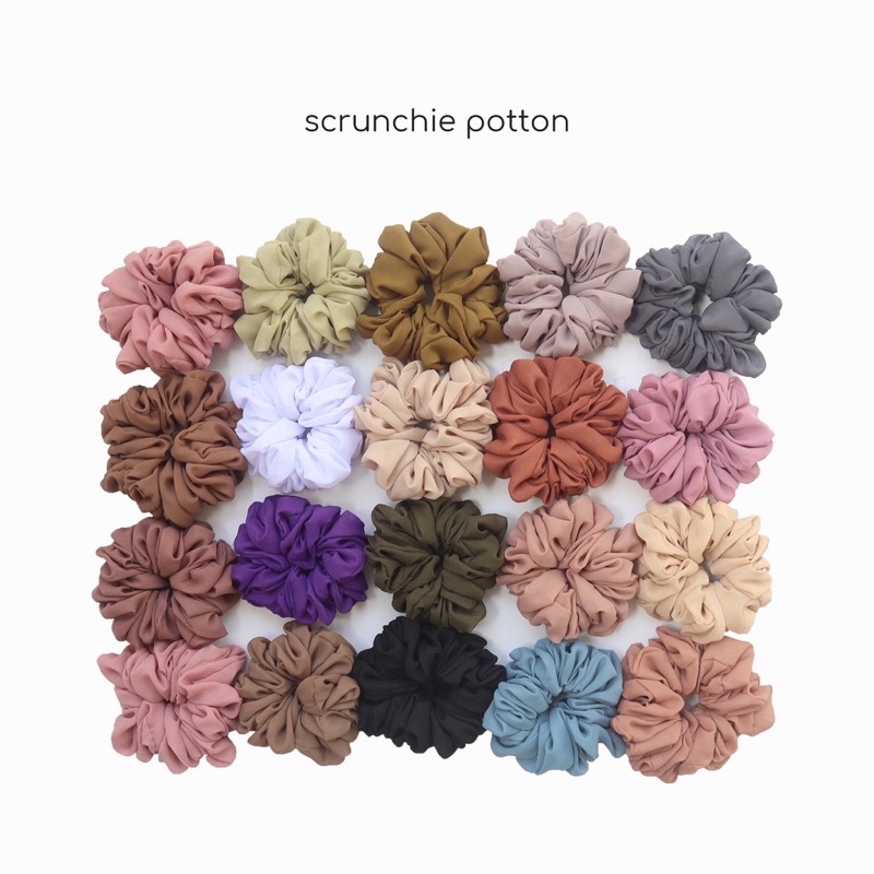 serunci hijab / ikat rambut / karet rambut