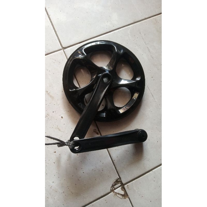 crank gigi 52t model pacific as kotak cck buat fixie minion sepeda lipat mtb dll