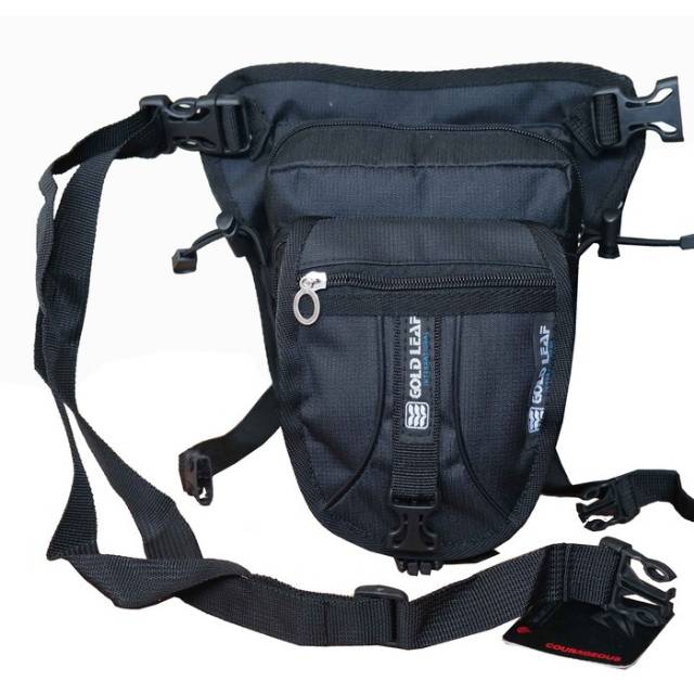 TAS SLEMPANG-TAS PAHA-TAS SELEMPANG PAHA-TAS TOURING-GOLD LEAF