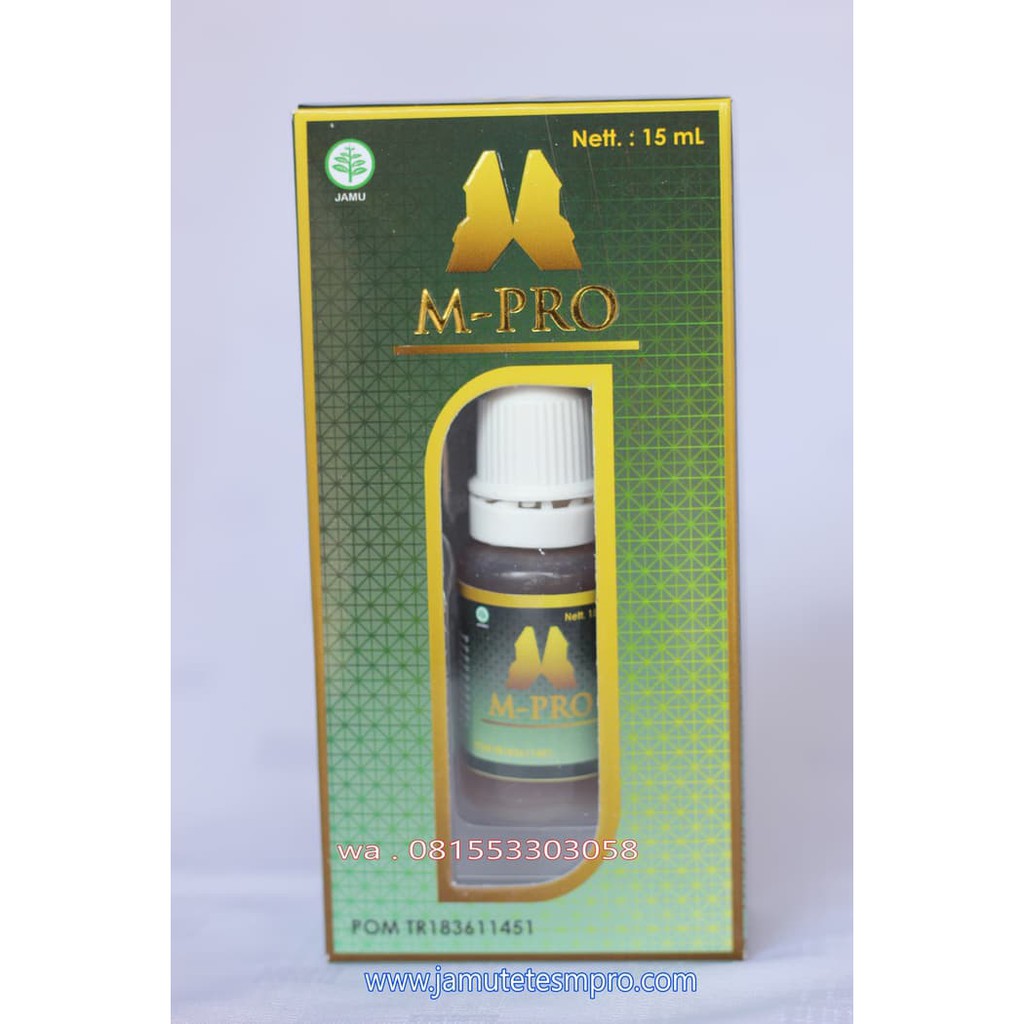jamu tetes m-pro - ju289