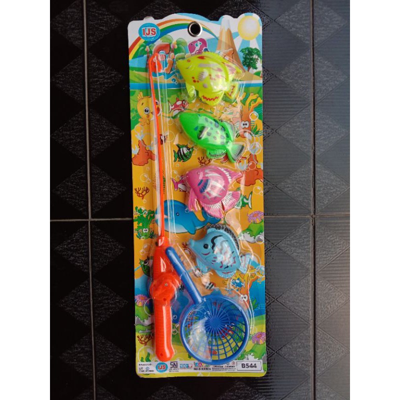 mainan anak murah / pancing KECIL set murah / mainan pancing anak murah / mainan edukasi anak
