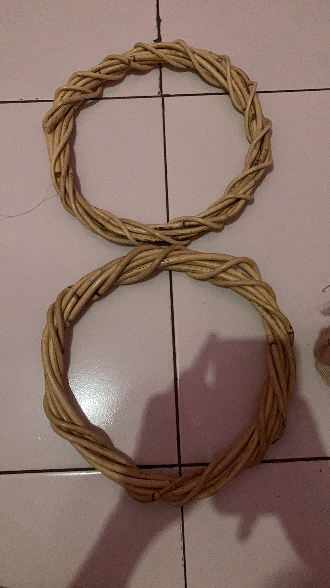 Ring Rotan Diameter 20cm