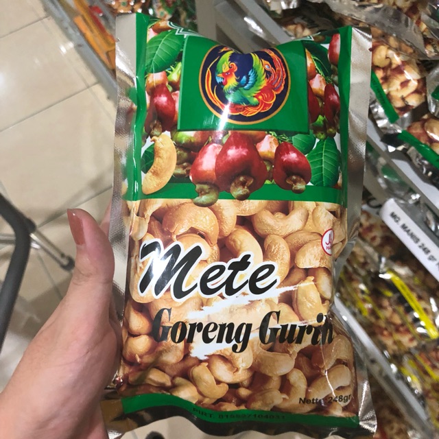 

Kacang Mente Mete Mede 248gr