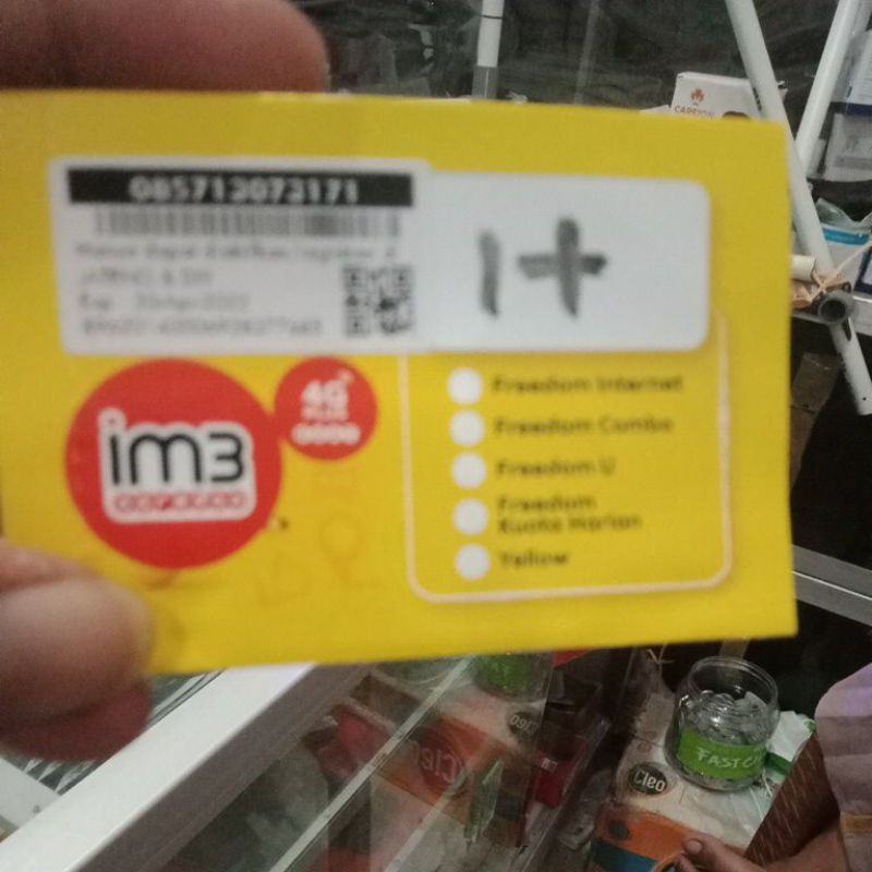 kartu perdana indosat freedom u (1+ unlimited)