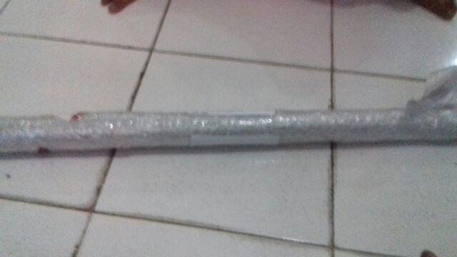 Payung Golf 16jari  Jumbo Silver Layar