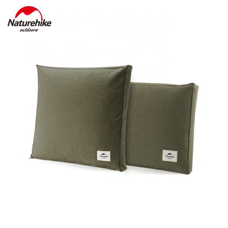 BANTAL CANVAS NATUREHIKE NH21PS002 CUSHION CANVAS WHITE GOOSE FEATHER OUTDOOR CAMPING HIKING PIKNIK 
