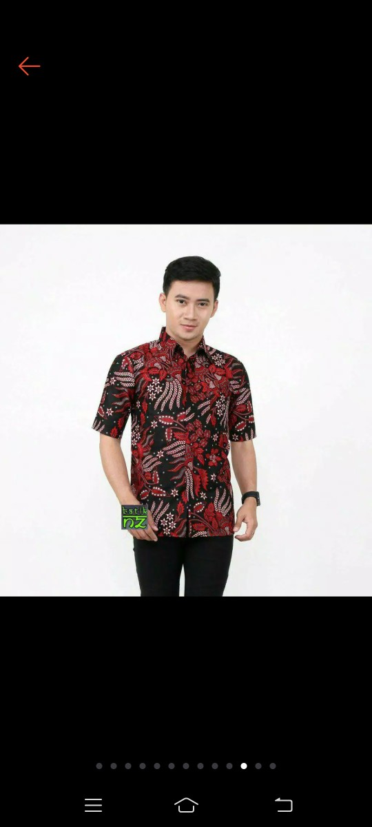 Hem Batik Pria Murah/ Kemeja Batik/hem Batik/baju Batik Pria/batik Murah