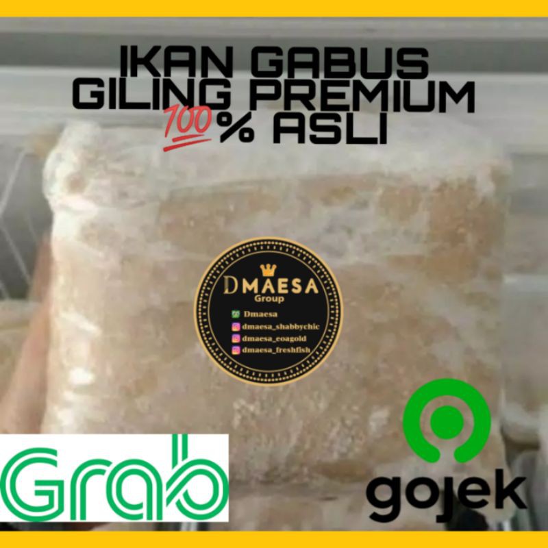 

IKAN GABUS GRADE SUPER GILING PREMIUM 1KG ASLI TANPA PENGAWET