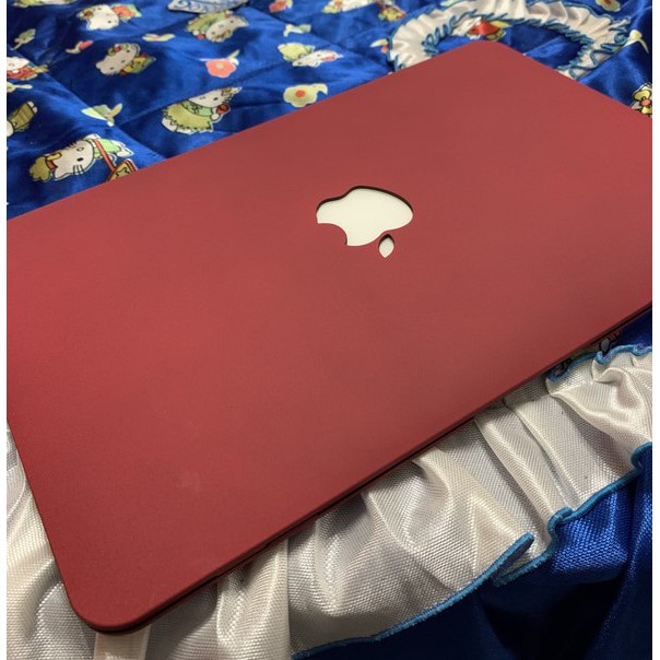 Macbook Sand Case Red Wine MAROON NEW AIR PRO RETINA Touchbar 11 13 15 M1 M2