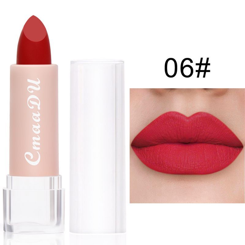 Medan Termurah Waterproof Matte lipstick Cmaadu Lipstik Matte anti air